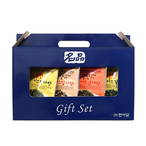 명절 선물 고민 끝! 가족 모두가 반한 김자반 선물세트